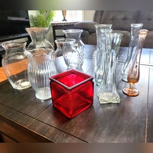 💕Glass Vases💕